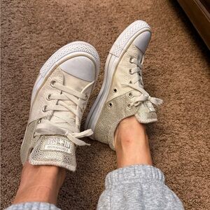 Converse Women's Gold Sneakers